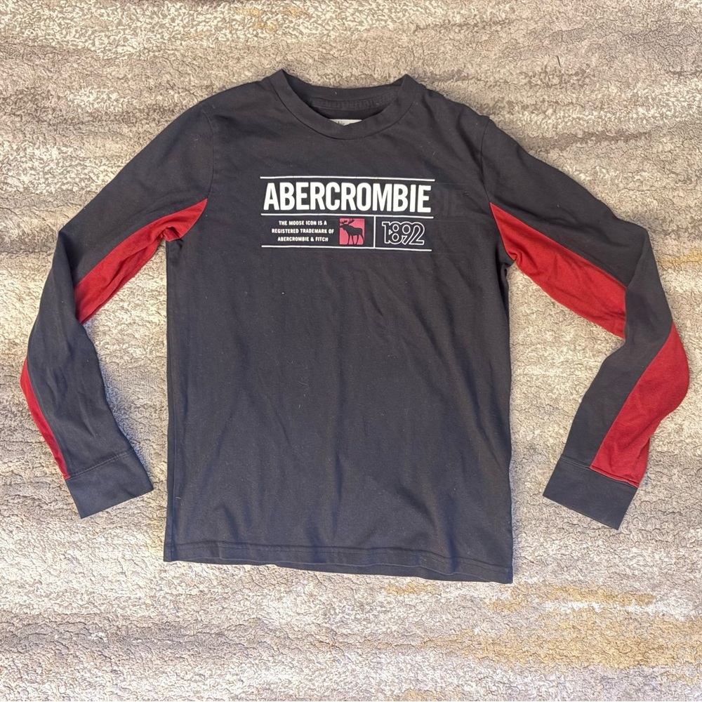 Abercrombie & Fitch Black Graphic Tee